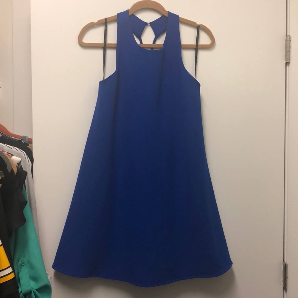 Royal blue formal dress